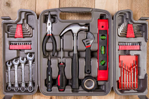 Red toolbox gifts for Valentines