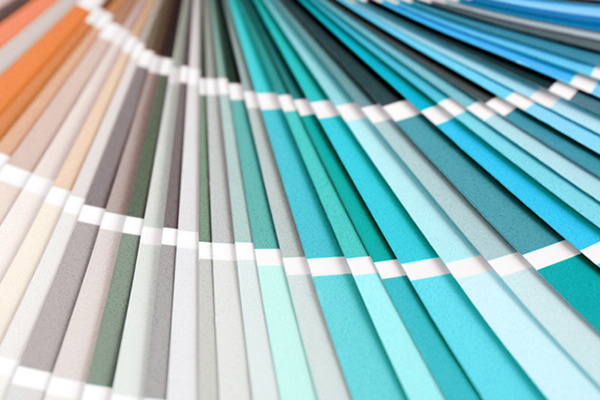 Fall Colored Paint Samples