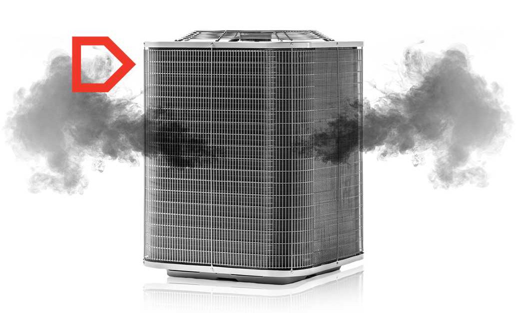 Broken Hvac System Fuming Smoke